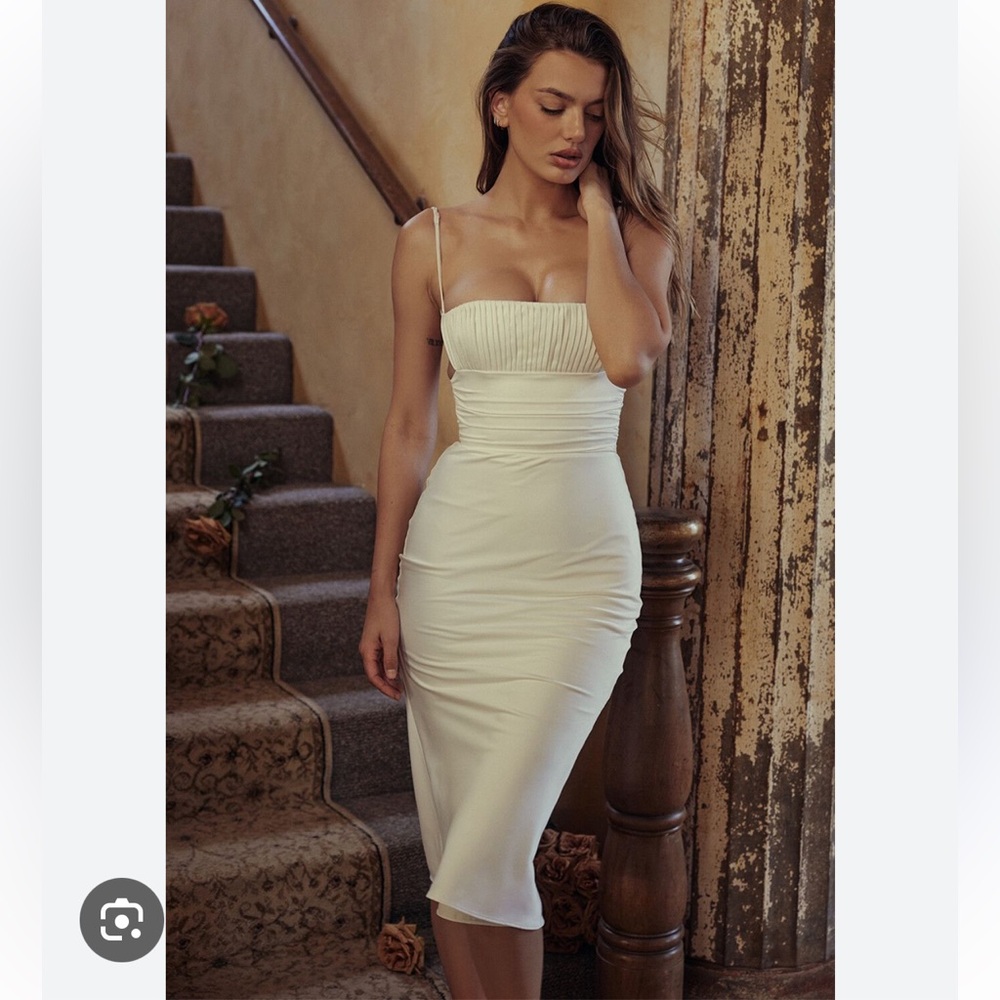 House Of CB Lois Corset Midi Dress | Medium